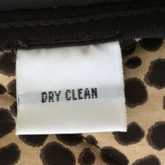 SAKS REAL CLOTHES Quilted Jacket Coat Brown Size 8 - Picture 3 of 8